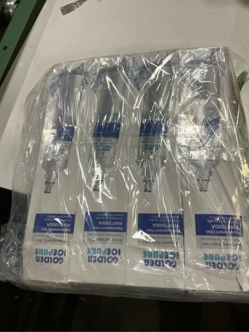 Condition photo showing Good Condition for GOLDEN ICEPURE Replacement for LG LT600P, 4PACK, 469990, RFC1000A, WF300, FML-2 Refrigerator Water Filter 5231JA2006B, LFX25961SB, LSC27931ST, LFX25971ST, LRSC26925TT, LSC27990TT 4 Count (Pack of 1)