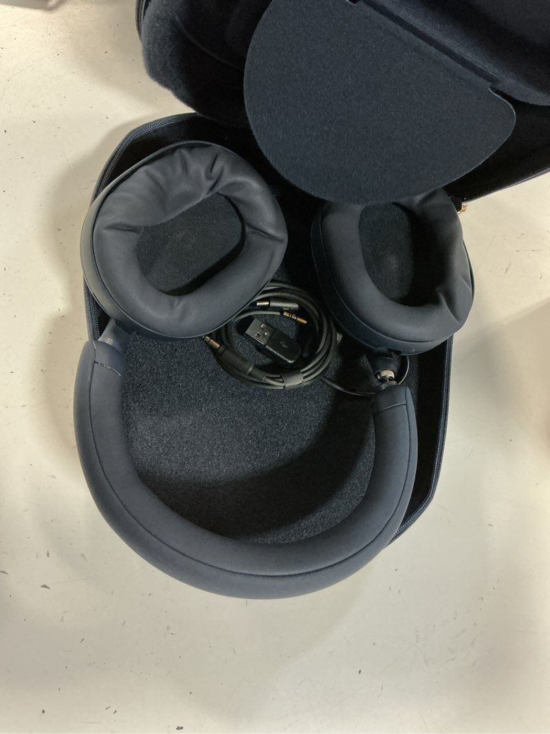 Condition photo showing Good Condition for sony wh-1000xm5 premium noise canceling headphones, auto nc optimizer, 30-hour battery, alexa voice control, midnight blue