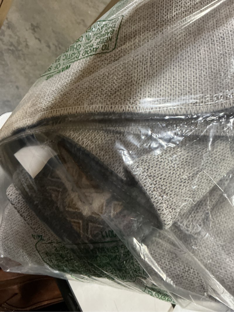 Condition photo showing Good Condition for hebe boho kitchen rug sets 3 piece with runner non slip kitchen rugs and mats washable kitchen mats for floor thick kitchen floor mat carpet runner rugs for hallway laundry holiday decor 20"x32"+20"x48"+20"x59" natural/grey