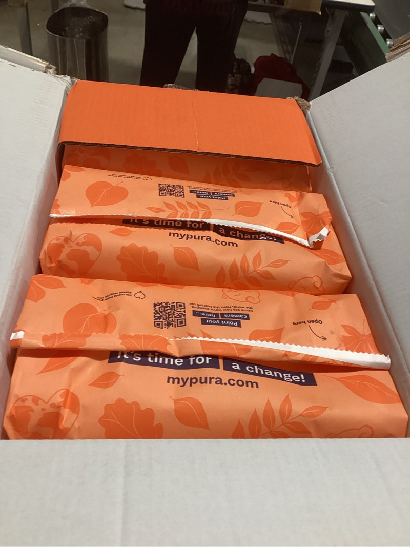 Condition photo showing Good Condition for pura sensitive skin baby diapers | size 4 (18-31 lbs) | hypoallergenic, totally chlorine free, fragrance free, up to 12-hour leak protection | 6 packs of 22 (132 diapers) size 4 132