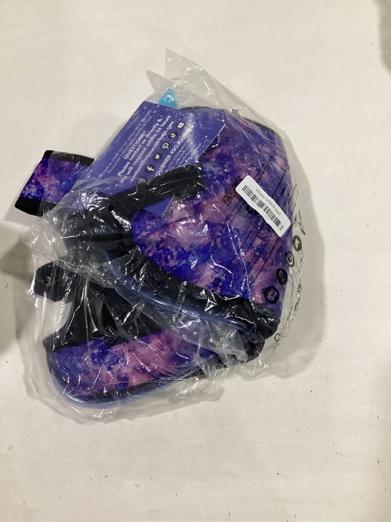 Condition photo showing Good Condition for sojourner rave hydration pack - hydration backpack - hydropack with 2l bladder - water backpack for festivals, hiking, running, biking and more one size galaxy