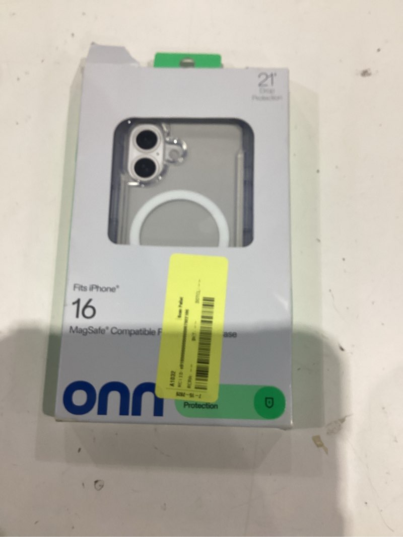 Condition photo showing Good Condition for onn magsafe compatible rugged phone case for iphone 16 - clear