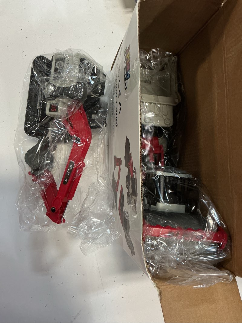 Condition photo showing Good Condition for iplay, ilearn kid construction toy trucks, toddler construction vehicle set w/excavator bulldozer dump truck, 3 pcs friction engineer cars sandbox outdoor play birthday gift 3 4 5 6 yr old boy girl