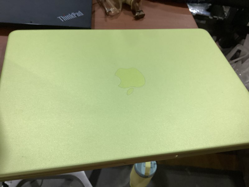 Condition photo showing As Is for neon macbook neo 13” 8gb 512gb storage (no power cord ) 