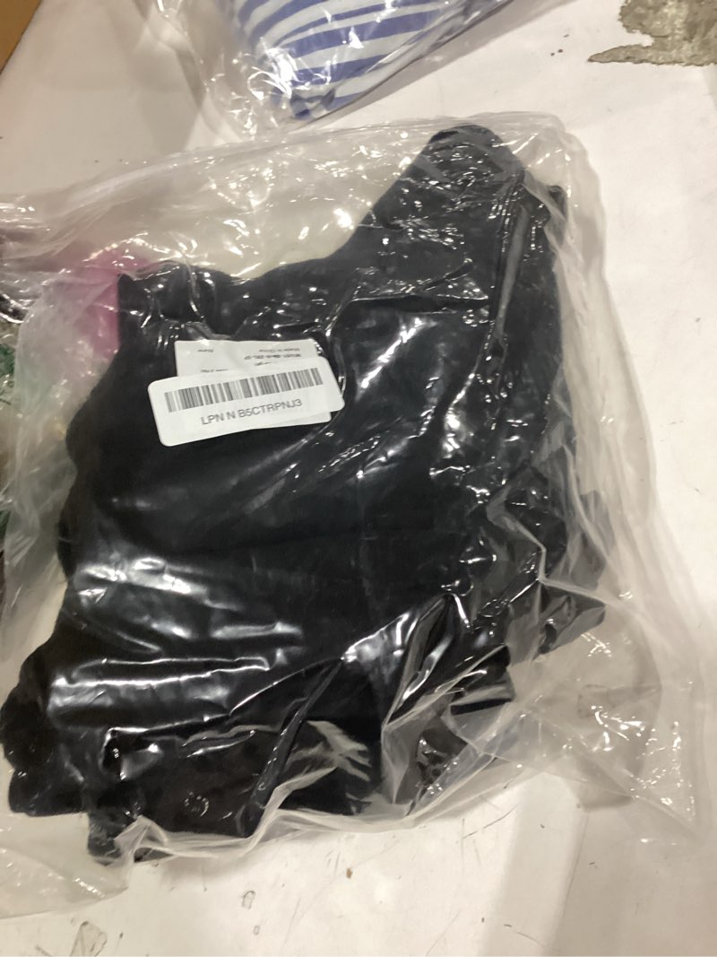 Condition photo showing New/Like New for yeswel men's incontinence underwear, leak proof washable reusable cotton boxer brief, heavy flow bladder leak 3 pack (black, xx-large) xx-large black