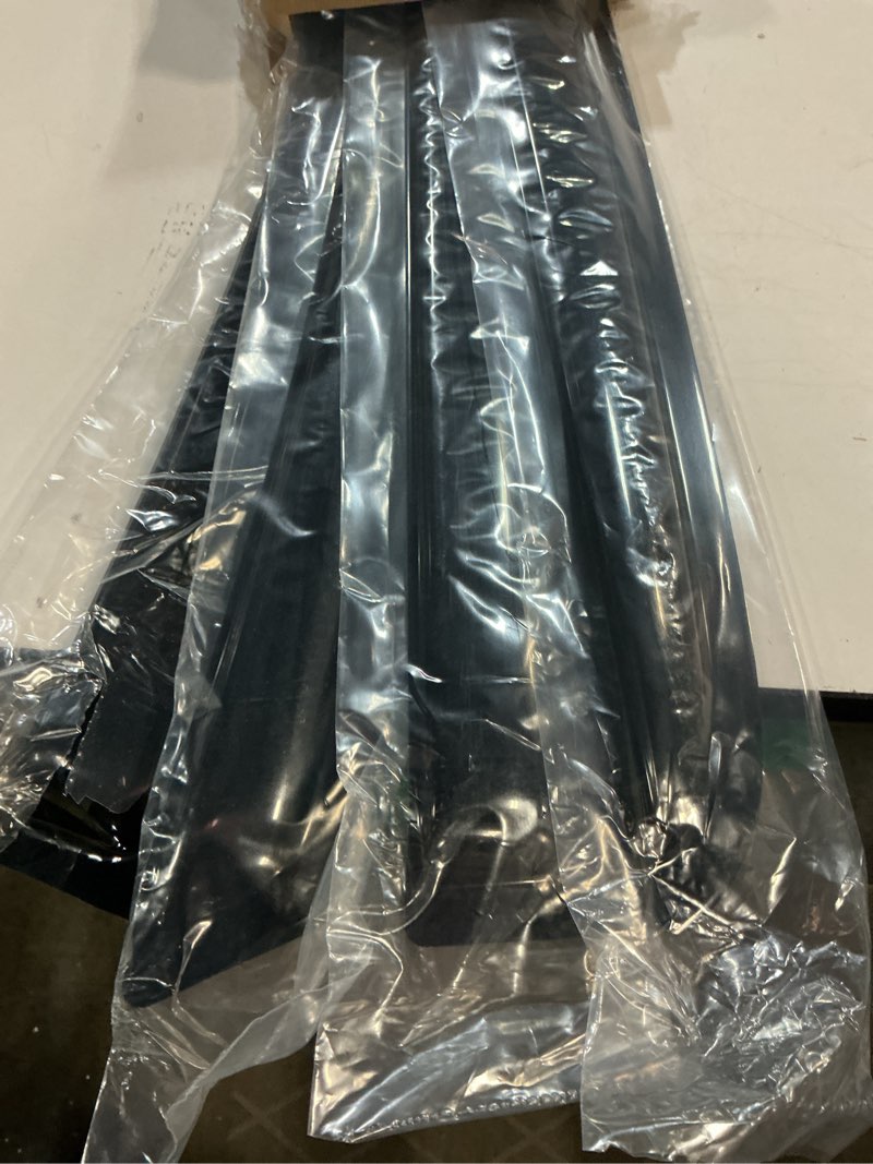 Condition photo showing Good Condition for Lightronic Extra Durable Outside-Mount Auto Vent Window Visor, Fits 2019-2025 Ford Ranger SuperCrew, UV Protection Rain Guard, Original Wind Deflector, No-Drill Easy Install, Dark Smoke, 4-Pcs