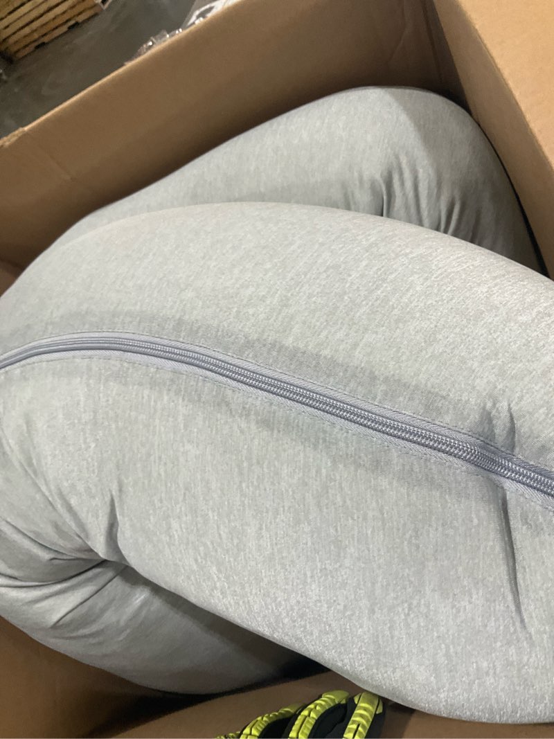Condition photo showing Good Condition for pregnancy pillow grey