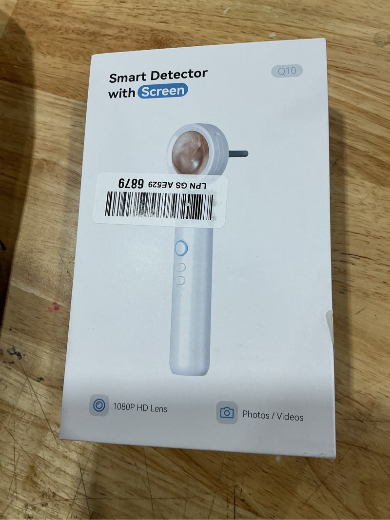 Condition photo showing New/Like New for q10 digital video otoscope 1080p hd screen see clearly inside your ear canal for safety use | digital ear inpection camera with screen