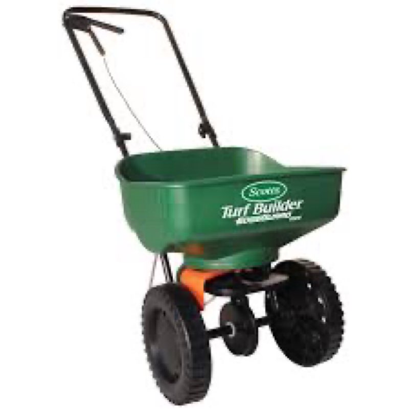scotts turf builder edgeguard mini broadcast spreader