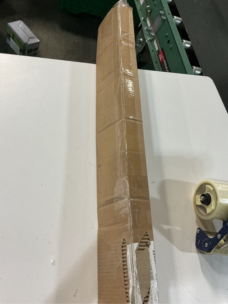 Condition photo showing Good Condition for lazblinds cordless cellular shades, no tools no drill blackout honeycomb shades pleated blinds for windows, 41.5'' w x 48'' h, silver white blackout-silver white 41 1/2'' w x 48'' h