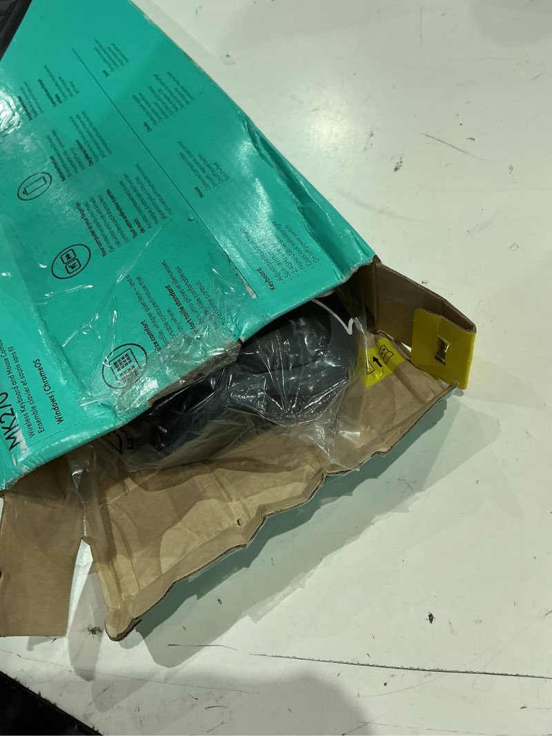 Condition photo showing Good Condition for logitech mk270 full size wireless keyboard and mouse combo - black combo black 1 pack