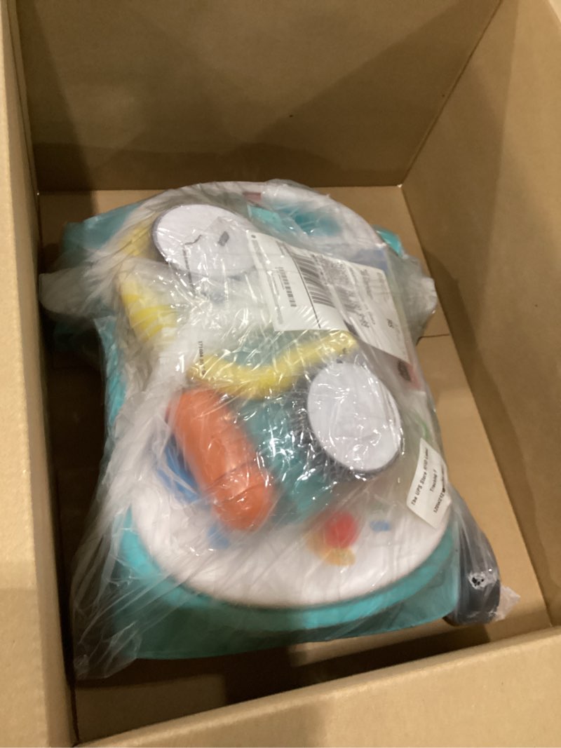 Condition photo showing Good Condition for Baby Einstein Musical Mix ‘N Roll 4-in-1 Push Walker, Activity Center, Toddler Table & Floor Toy, 100+ Songs & Phrases, DJ Station with Piano