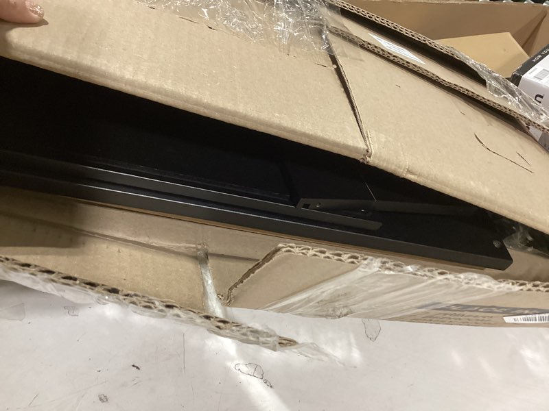 Condition photo showing As Is for hitnet bathroom storage cabinet wall mounted, hanging medicine cabinet with adjustable shelf, over the toilet space saver organizer, black bamboo kitchen cupboard, single door