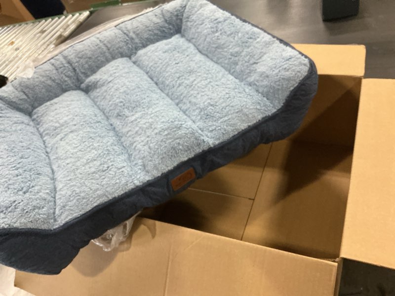 Condition photo showing New/Like New for bedsure supportmax orthopedic waterproof removable cover dog bed, navy, x-large pro