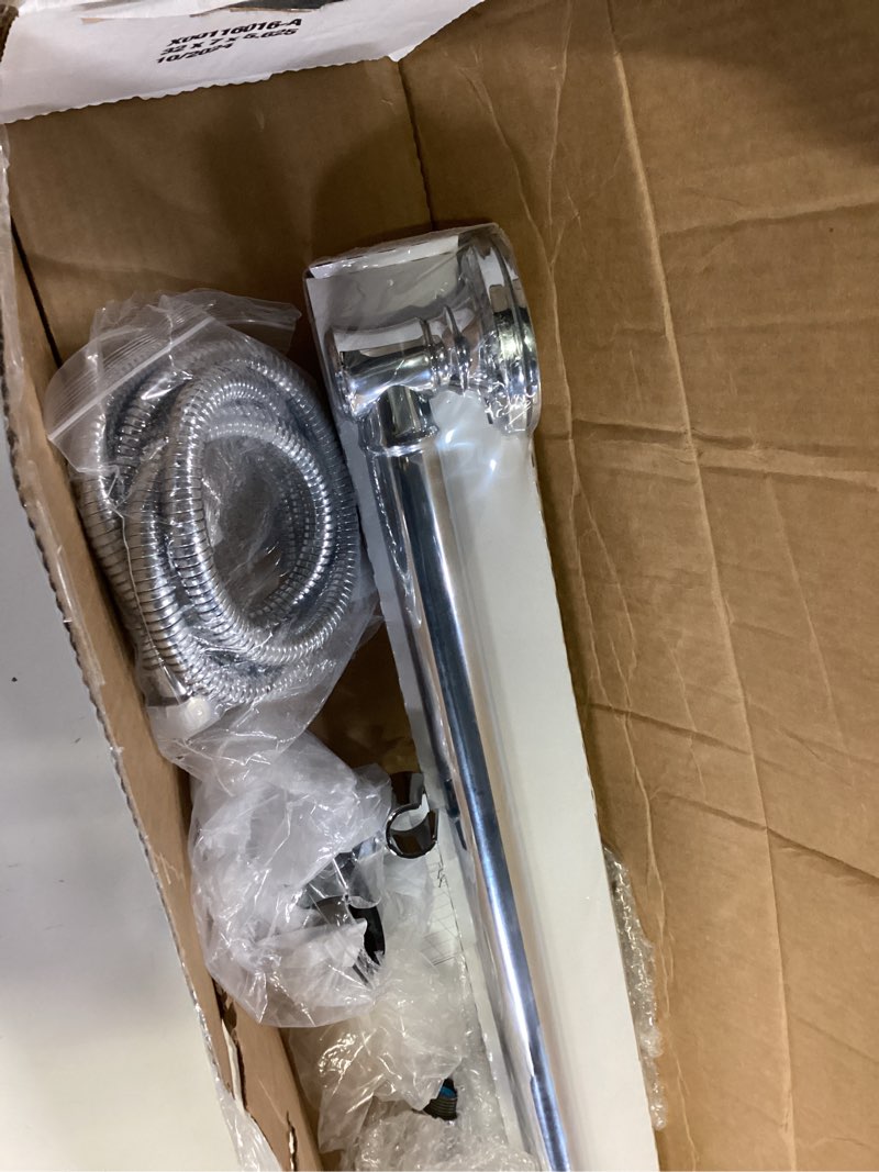 Condition photo showing Good Condition for Delta Faucet 3-Spray H2Okinetic Slide Bar Hand Held Shower with Hose, Stainless 51308-SS