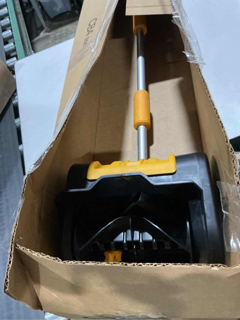 Condition photo showing Good Condition for Cordless Snow Shovel Compatible with DeWalt 20V MAX Battery (Tool Only), 11" Lightweight Electric Snow Blower with 20FT Max Throw & Adjustable Handle, Snow Thrower for Driveway, Deck, Patio & Steps