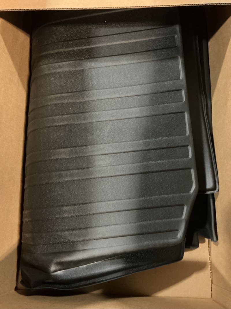 Condition photo showing Good Condition for tpe floor mats & cargo liner for cadillac ct5 & ct5-v 2020-2026 all-weather protection | full coverage | odorless car mats & trunk tray custom fit set accessories - black