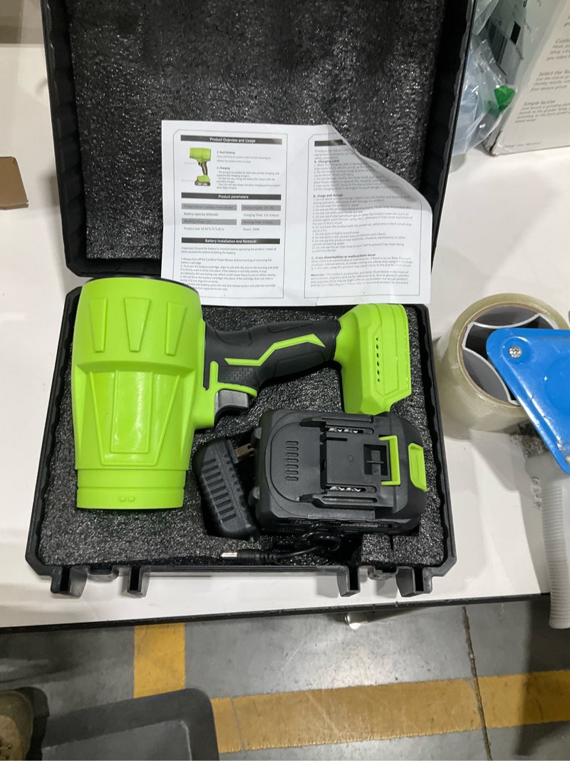 cordless leaf blower