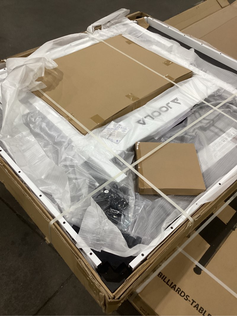 Condition photo showing New/Like New for JOOLA Rally TL Professional MDF Indoor Ping Pong Table w/Quick Clamp Table Tennis Net & Post Set - 10 Minute Easy Assembly - Corner Ball Holders - Tournament Quality - Includes Playback Mode Standard 25mm