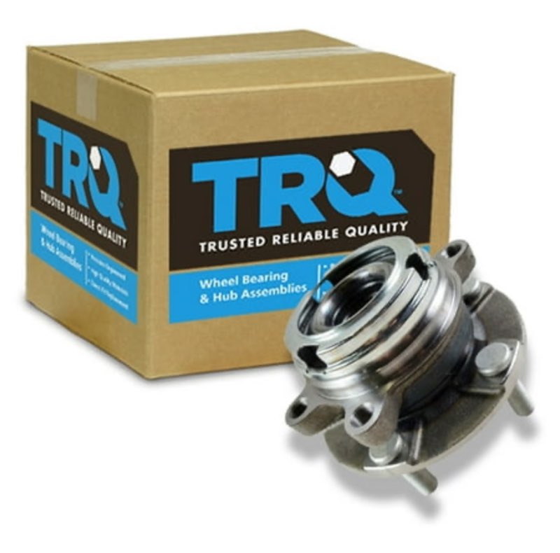 TRQ Front Wheel Hub & Bearing for Nissan Maxima Altima 3.5L V6 w/ ABS BHA50026