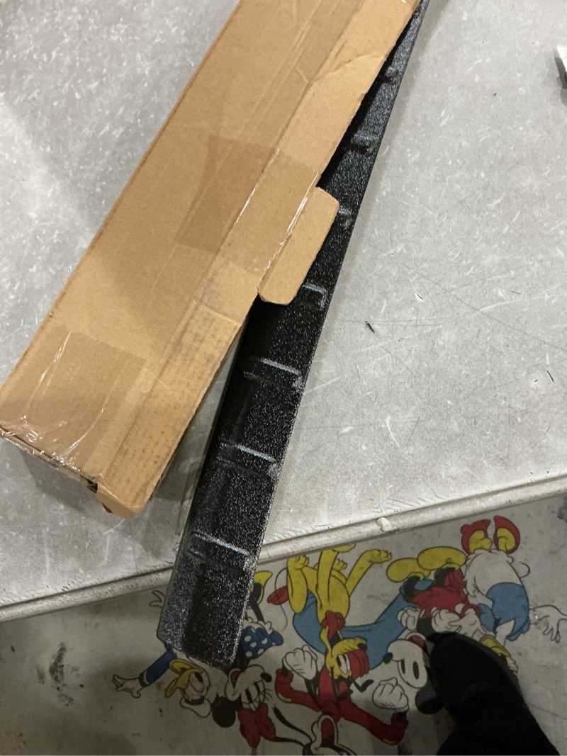 Condition photo showing Good Condition for rear bumper protector compatible with lexus 2024 2025 2026 tx tx350/500h/550h+ car accessories abs plastic material matte black resistant trunk door entry guards 2024-2026 tx (matte black)