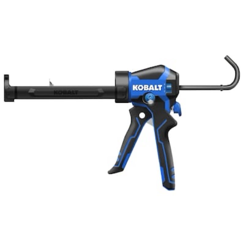 Condition photo showing As Is for Kobalt Dual Thrust 10 -oz Anti-Drip Smooth rod Caulk Gun