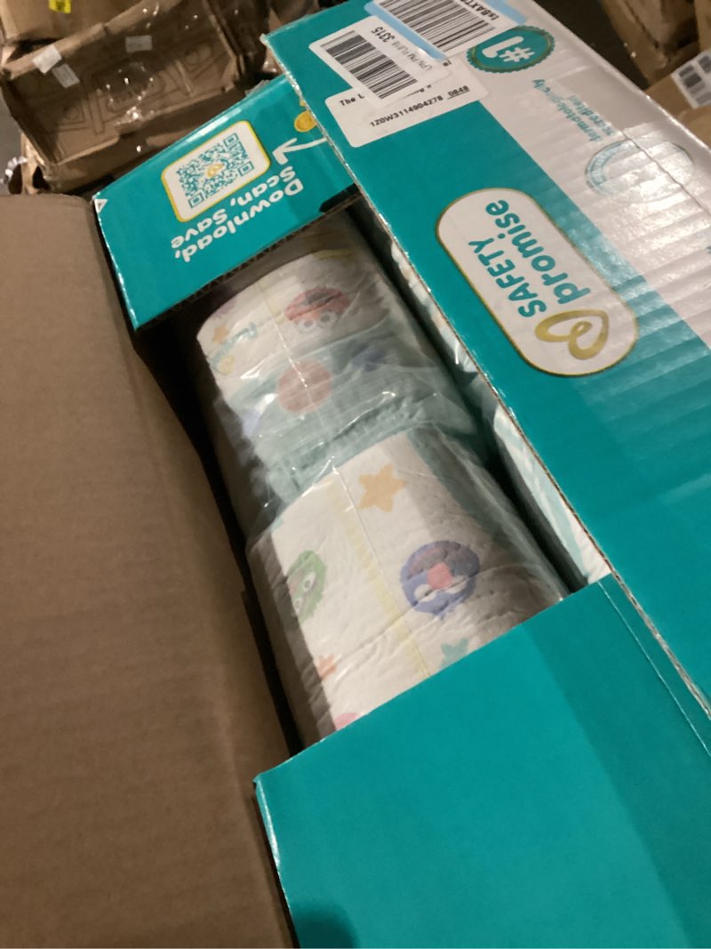 Condition photo showing New/Like New for pampers diapers - baby dry - size 5, 132 count, absorbent disposable infant diaper (packaging may vary) size 5 132
