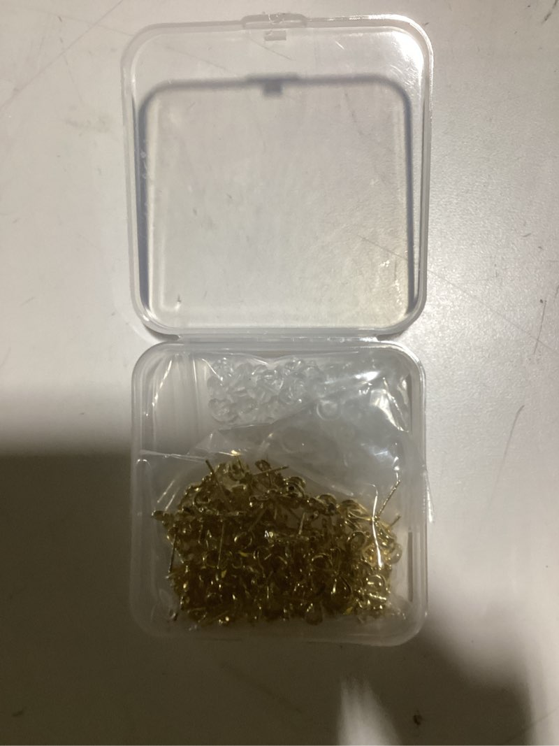 300 pieces paper fasteners brads round fasteners for art crafting school project decorative scrapbooking crafts making diy supplies 8 x 15mm (gold)