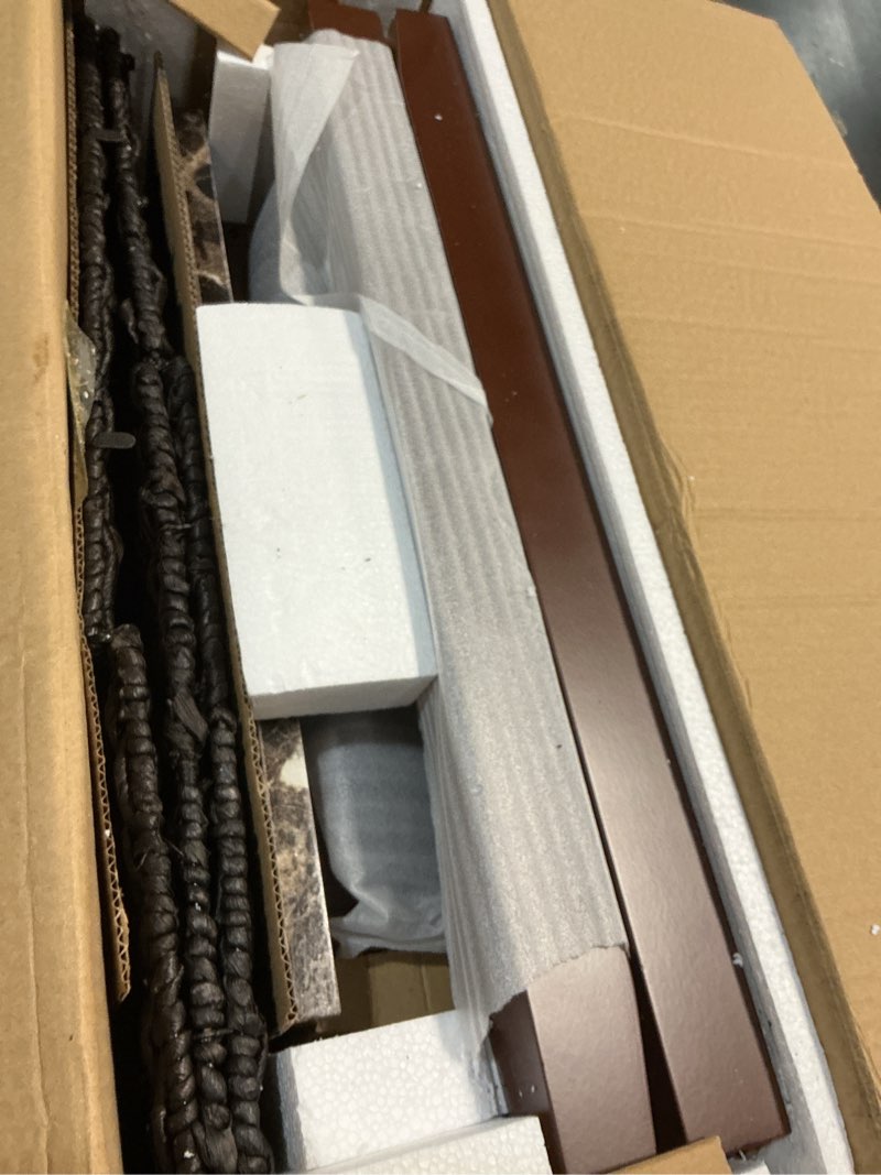 Condition photo showing New/Like New for winsome zoey accent table, chocolate