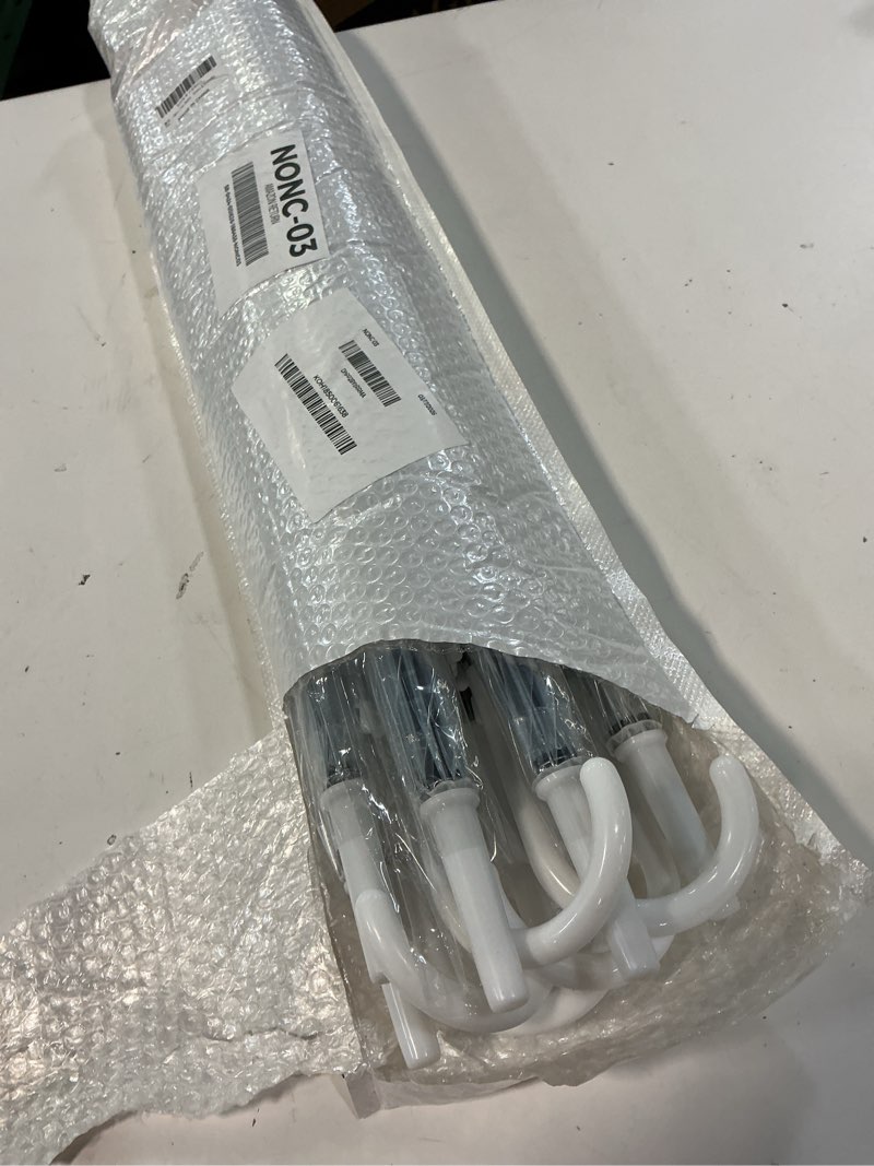 Condition photo showing New/Like New for 10 pack clear umbrella bulk, bulk umbrellas for wedding, transparent poe auto open rain umbrellas with stainless steel frame, large canopy for wedding photography & outdoor events and parties