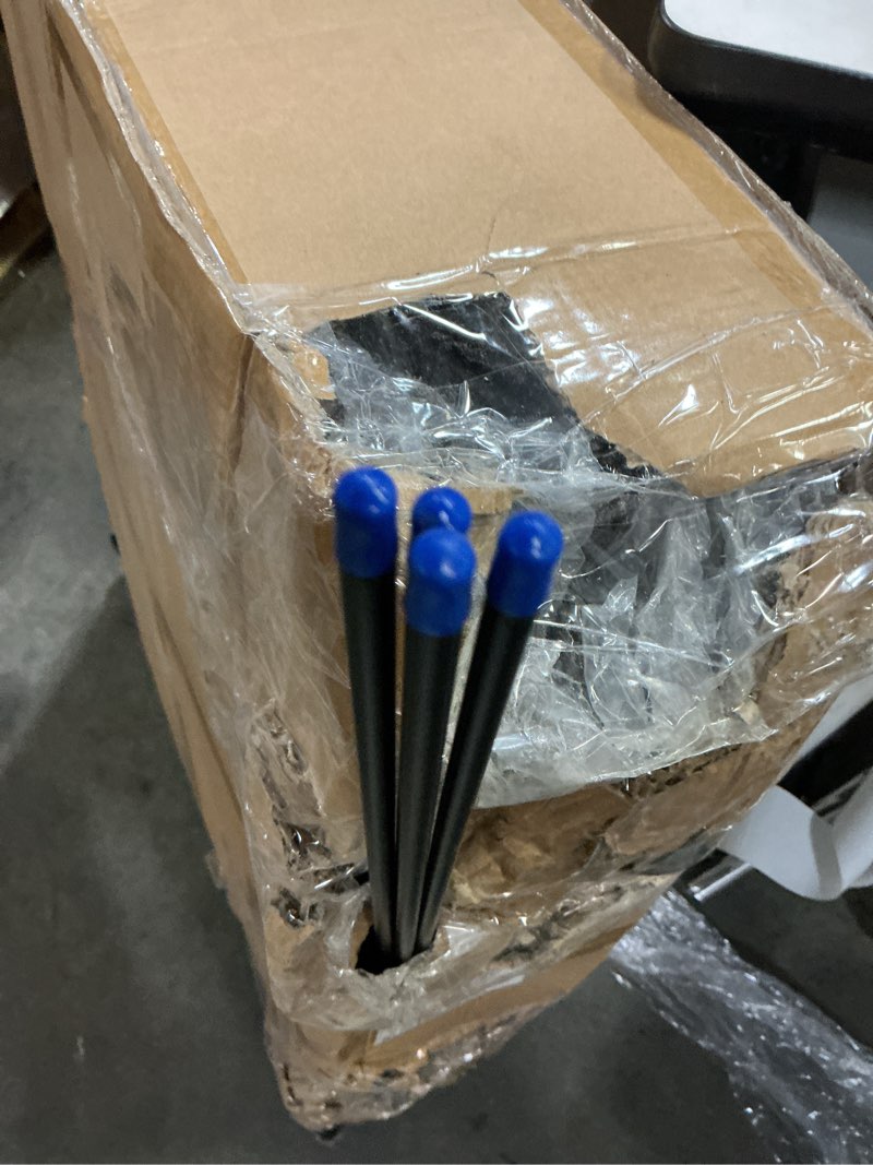 Condition photo showing Good Condition for 10 Panels 32in(H) Decorative Garden Fence, Total 22.5ft L Heavy Duty Iron Metal No Dig Animal Barrier Fence, Garden Border Fencing, Temporary Dog Fencing Outdoor for Yard 10 Panels - 22.5ft(L) X 32 in(H) Black