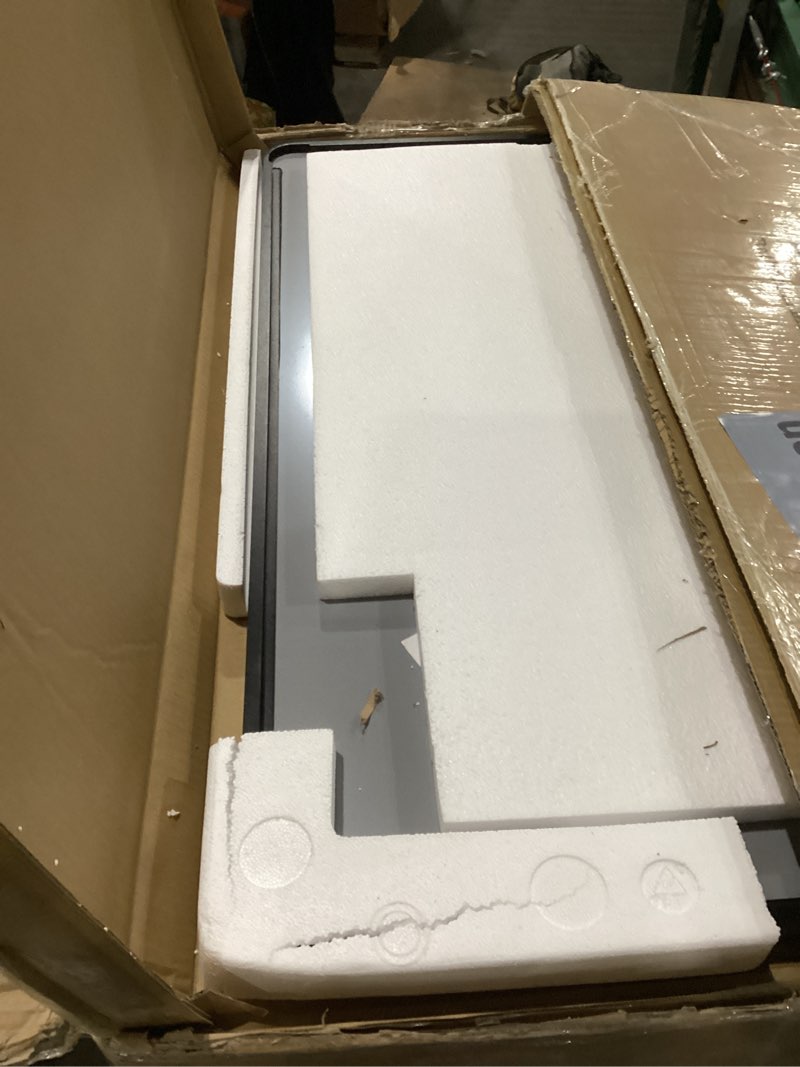 Condition photo showing New/Like New for Bathroom Mirrors for Over Sink,2Pcs 24x36Inch Vanity Mirrors for Wall,Black Metal Frame Rectangle Mirrors for Bathroom,Farmhouse,Restroom,Hangs Horizontally or Vertically