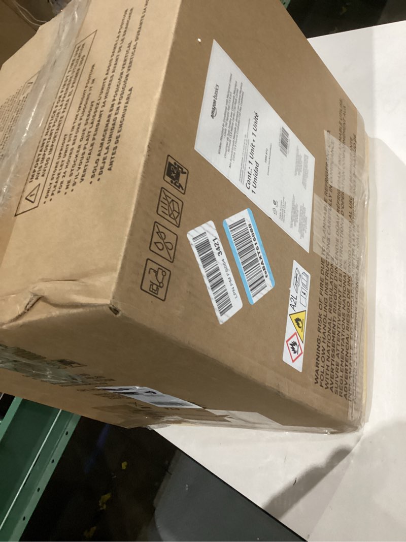 Condition photo showing New/Like New for Amazon Basics 5000-BTU Small Window Air Conditioner, Up to 150 Sqf, Window AC Units with Cool and Fan Functions, Washable Filter, Adjustable Window Kit, Intuitive Mechanical Controls, White White 5000 BTU