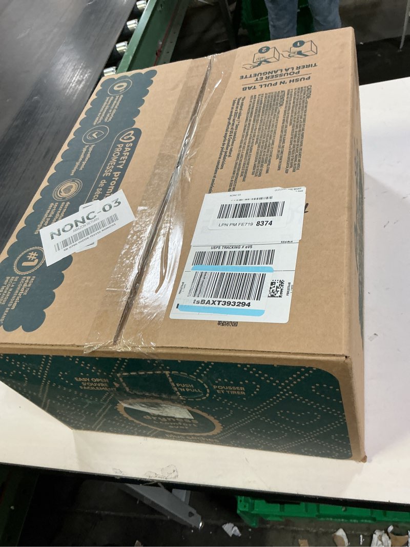 Condition photo showing New/Like New for Pampers Swaddlers Diapers, Size 4 (15-34 lbs), 150 Count, Absorbent, Keeps Baby Dry and Comfortable, Skin Safe Disposable Baby Diaper (Packaging May Vary) Size 4 150