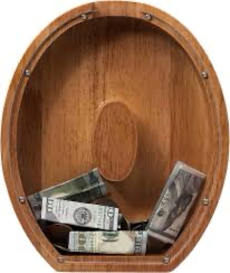 ladenk 12 inch extra large wooden kids letter piggy bank - piggy bank for boys girls - initial b bank - alphabet money bank for birthday b initial-12"