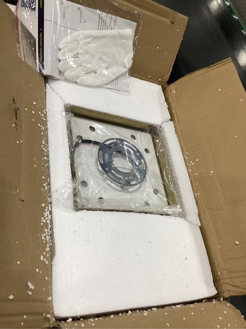 Condition photo showing Good Condition for Modern Crystal Ceiling Light,Semi Flush Mount Ceiling Light Fixture with 8-Lights,Gold Sputnik Chandeliers for Bedroom,Dining Room,Farmhouse Kitchen,Office,Living Room Gold-(0058/8)