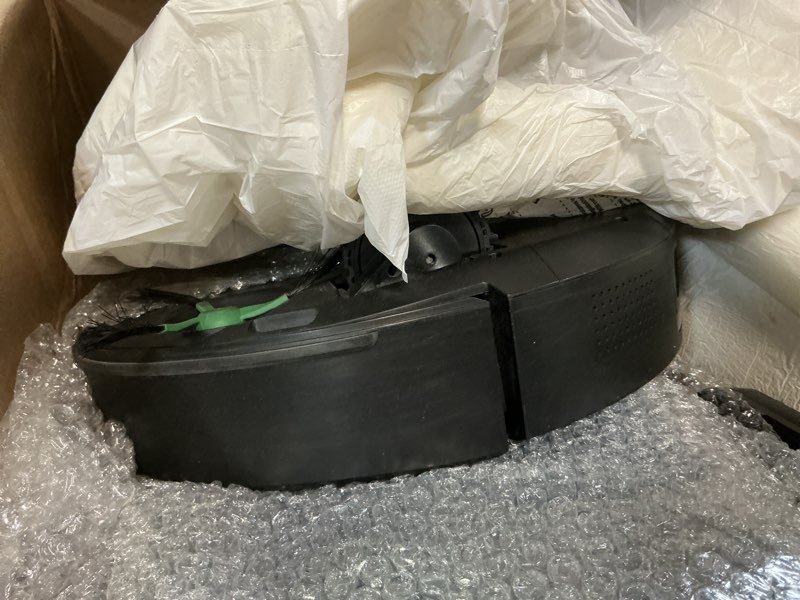 Condition photo showing As Is for iRobot Roomba Plus 504 Vac Robot Vacuum with AutoEmpty Dock - Superior Power-Lifting Suction, Anti-Tangle Dual Rubber Brushes, Perfect for Pet Hair, Self-Empties for 75 Days, Avoids Obstacles, LiDAR