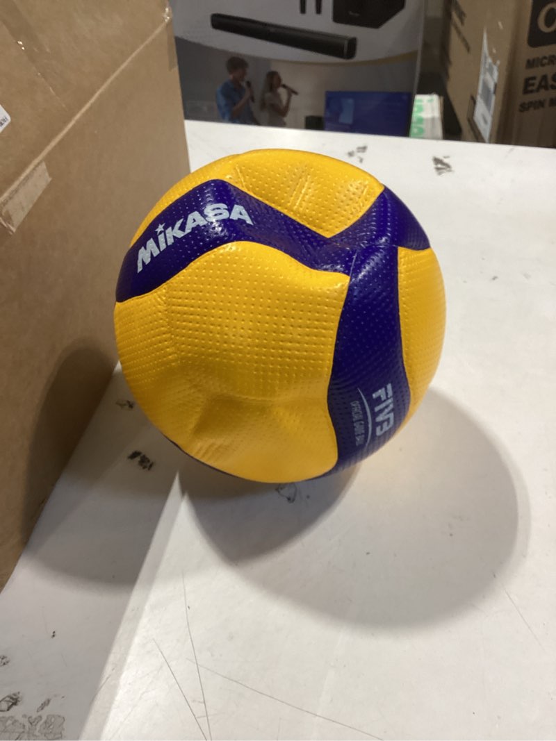 Condition photo showing As Is for Mikasa V200W, Volleyball Official Official FIVB Indoor Volleyball