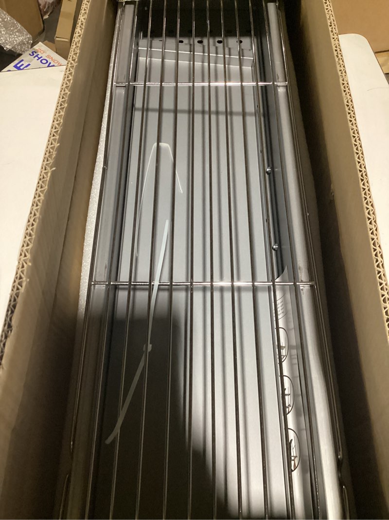 Condition photo showing Good Condition for WILLBBQ Charcoal Grills Commercial Quality Portable Hibachi BBQ Lamb Skewer Folded Camping Barbecue Grill for Backyard Outdoor Cooking Use(31.6x7.1x5.1 inch) - The Perfect Gifts for Grill Lovers