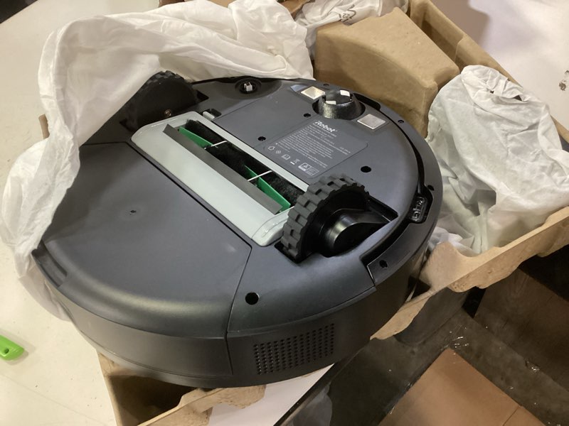 Condition photo showing New/Like New for iRobot Roomba Vac Robot Vacuum (Q0120) - Easy to use, Power-Lifting Suction, Multi-Surface Cleaning, Smart Navigation Cleans in Neat Rows, Self-Charging, Alexa