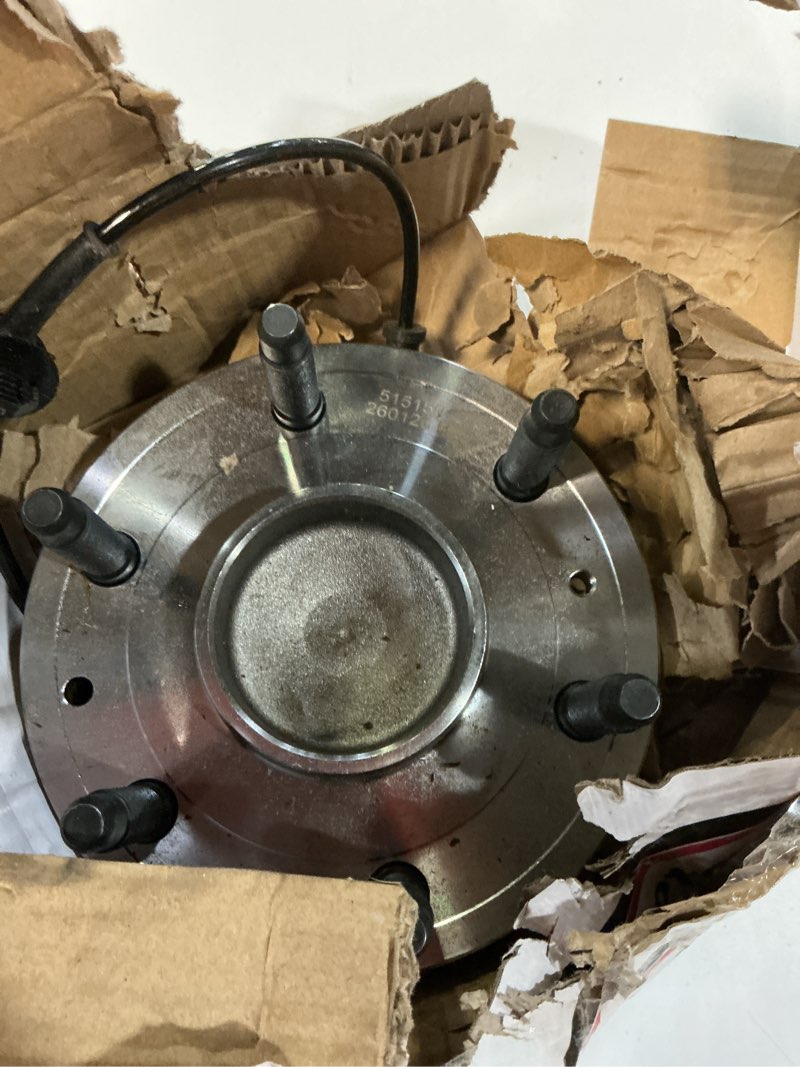 Condition photo showing As Is for motorbymotor 515159 front wheel bearing and hub assembly 2wd with 6 lugs for cadillac escalade,chevrolet silverado 1500,suburban,tahoe,gmc sierra 1500 yukon hub bearing w/abs rwd