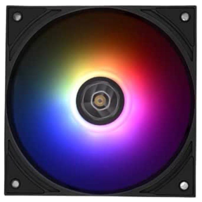 Thermalright TL-H12-X28-S CPU Fan,Computer Case Cooling,2150RPM High Speed,PC Cooler Fan for CPU Cooling and Chassis,Quiet LED ARGB,Black