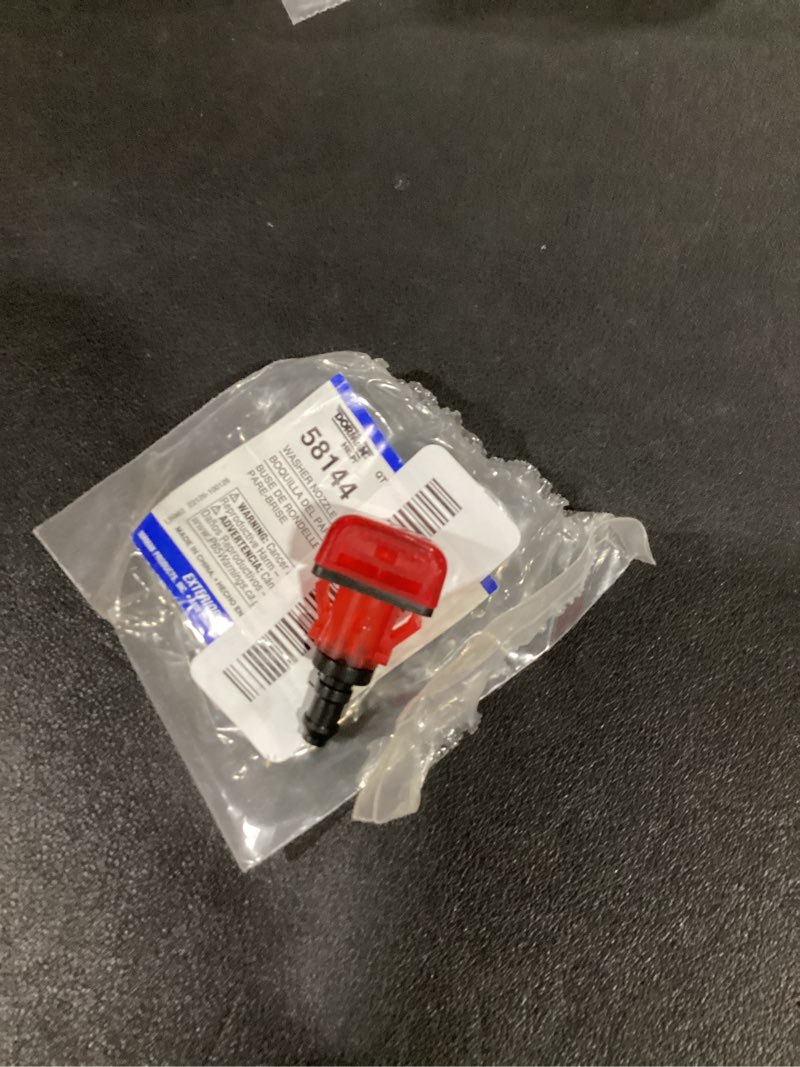 Condition photo showing As Is for Dorman 58144 Windshield Washer Nozzle Compatible with Select Honda Models
