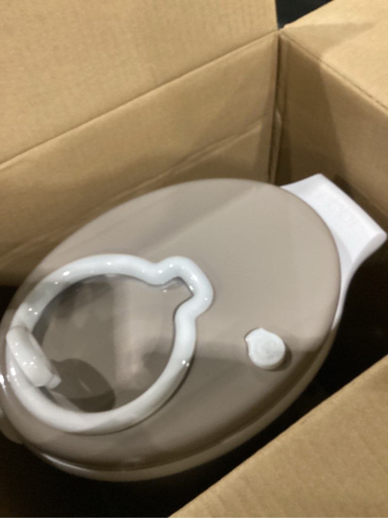 Condition photo showing Good Condition for Ubbi Stainless Steel Diaper Pail, Odor Locking, No Special Bag Required, Award-Winning, Registry Must-Have, Taupe