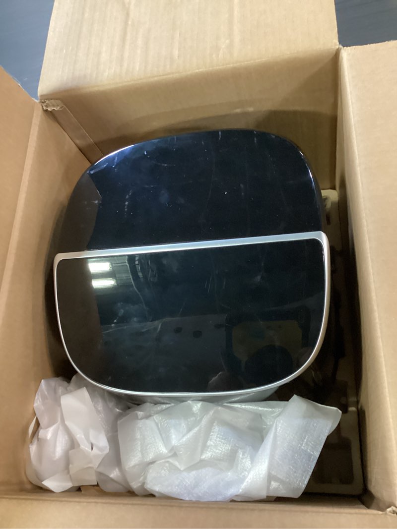 Condition photo showing As Is for Nuwave Brio Plus 8 Qt Air Fryer, PFAS Free, New & Improved, Digital Touch Screen, Cool White Display, 50°F~400°F in Precise 5°, 5 Cook Functions, 100 Presets & 50 Memory, 3 Wattages 700, 1500, 1800 Black