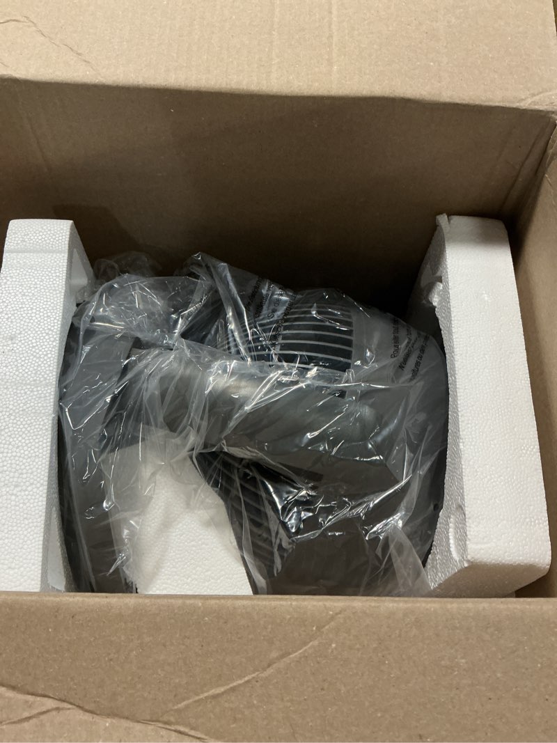 Condition photo showing Good Condition for dreo desk fan, 12-inch air circulator fan for bedroom, 70ft powerful airflow, 120° tilt adjustment, 25db ultra-quiet, 3 speeds small table fan for whole room, home, office grey