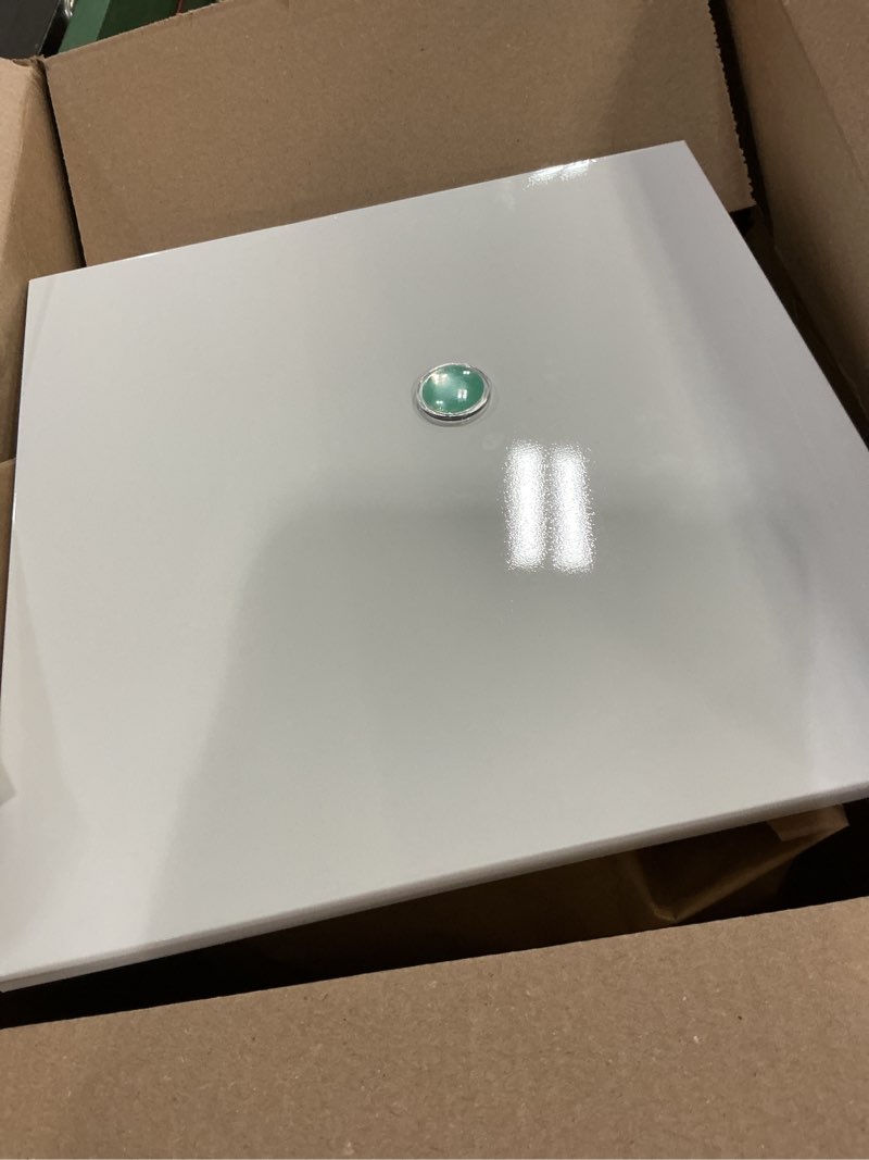 Condition photo showing Good Condition for u brands magnetic dry erase board white board, 14" x 14", frameless, includes marker and magnet white 14"w x 14"h dry erase