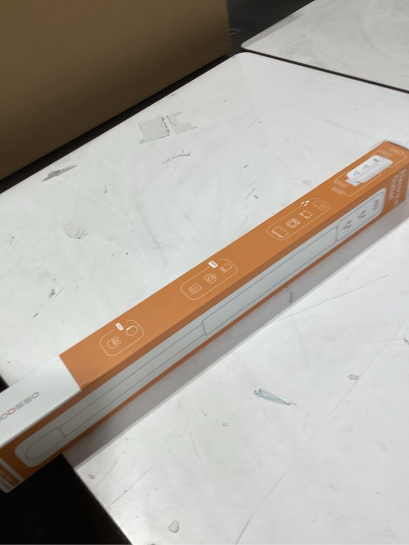 Condition photo showing New/Like New for electrical outlet extender stick - features usb-a, usb-c and 2 ac outlets, extends 22"-34", rotates 180° access hard-to-reach outlets, wall plug power socket expander nightstands, sofa, desks and more white