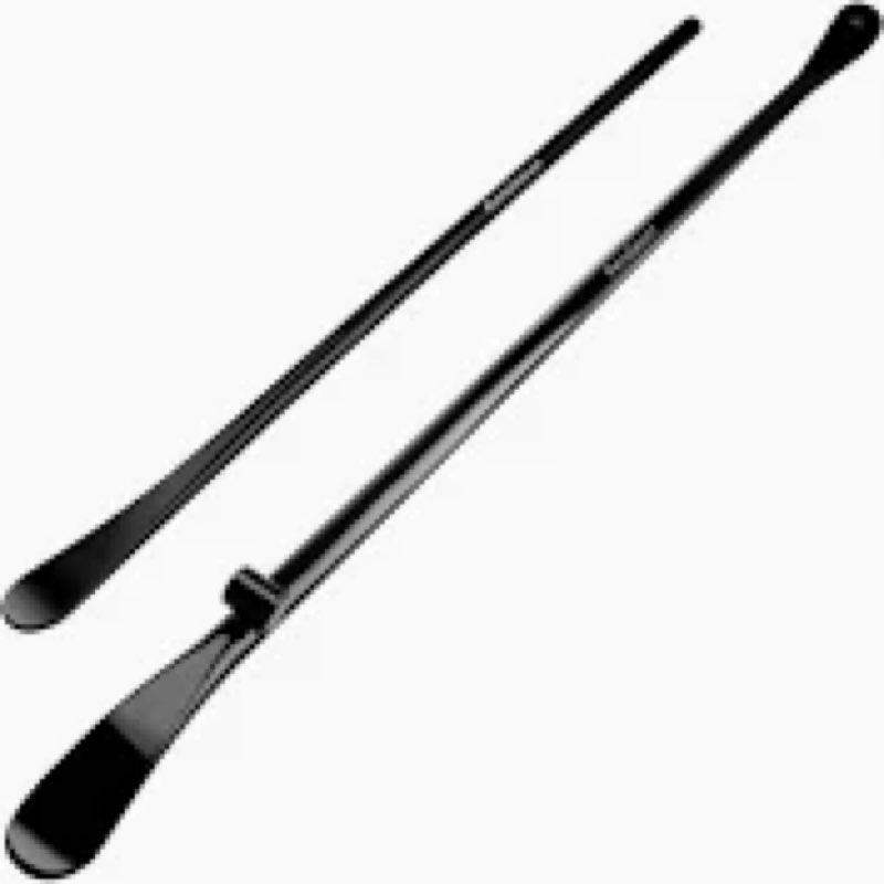 2 PCS Tire Mount and Demount Iron, 38 in x 4/5 in Tire Changing Removal Tool for Tubeless Tires, Hea