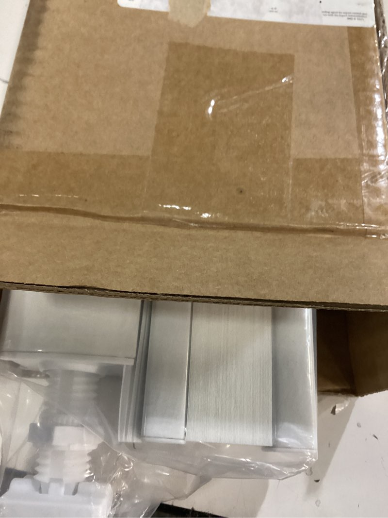 Condition photo showing New/Like New for lazblinds no tools no drill cordless cellular shades, top down bottom up (tdbu) honeycomb shades for home, light filtering thermal insulation blinds for windows, 35" w x 48" h, white light filtering - white 35" w x 48" h